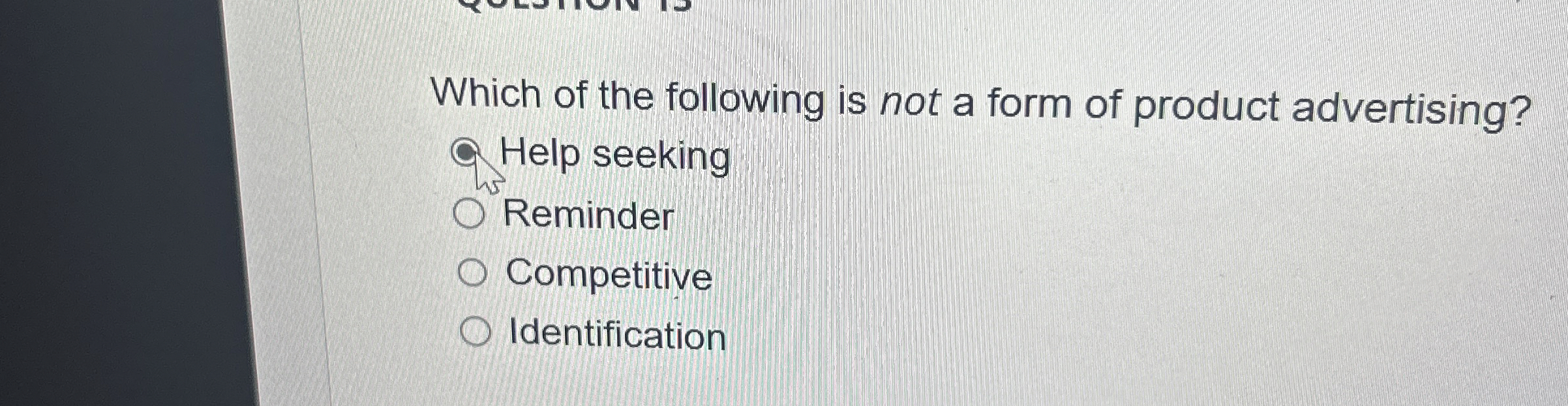 Solved Which of the following is not a form of product | Chegg.com