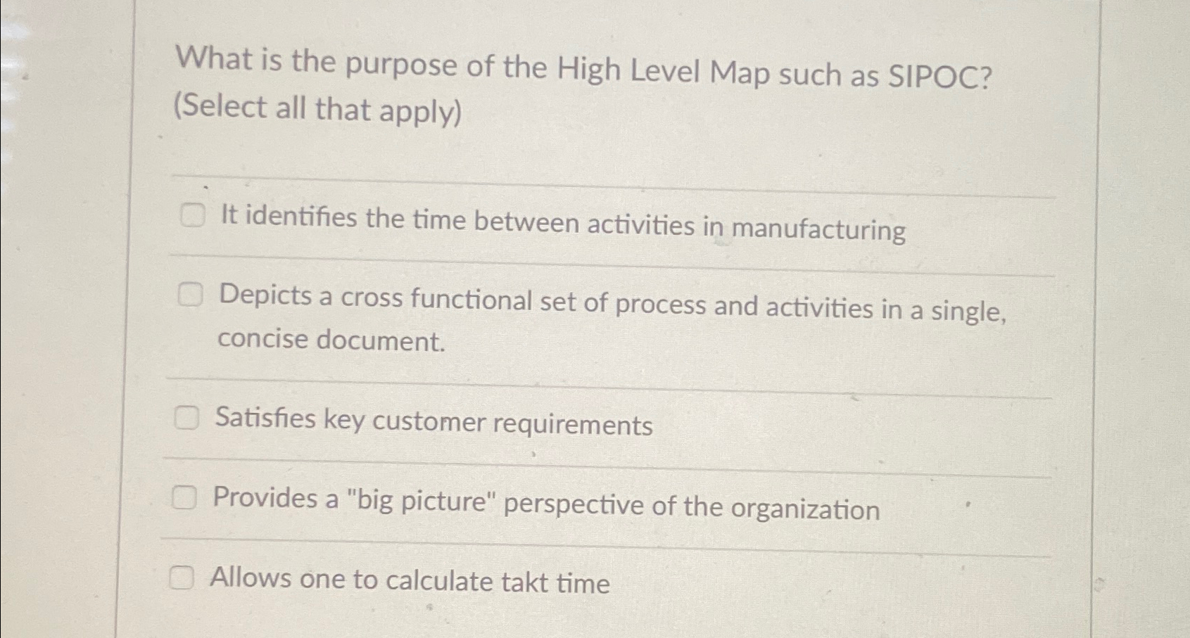 Solved What is the purpose of the High Level Map such as | Chegg.com