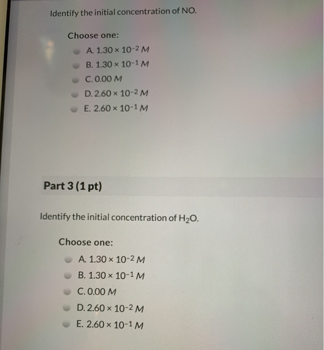 Solved A 100..mL reaction vessel initially contains 2.60 x