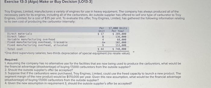 solved-troy-engines-limited-manufactures-a-variety-of-chegg