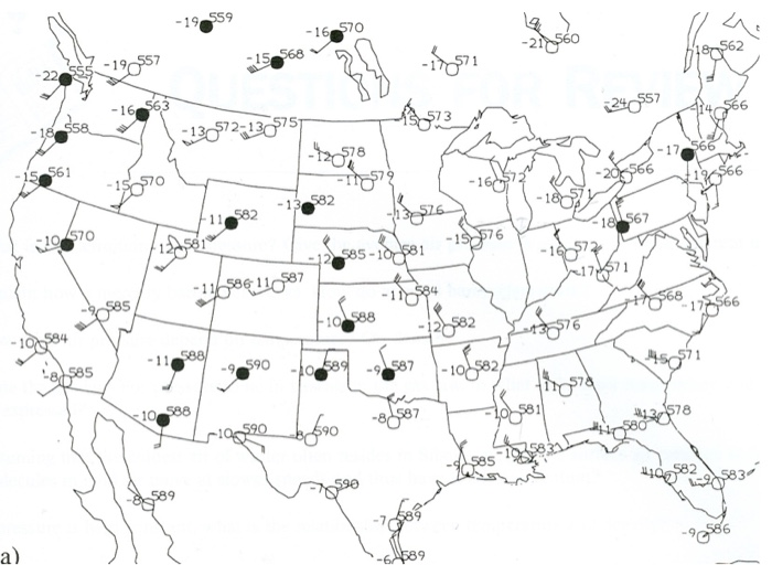 meteorologyAnalyze the attached MSL chart by drawing | Chegg.com