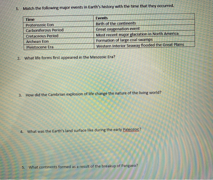 solved-1-match-the-following-major-events-in-earth-s-chegg