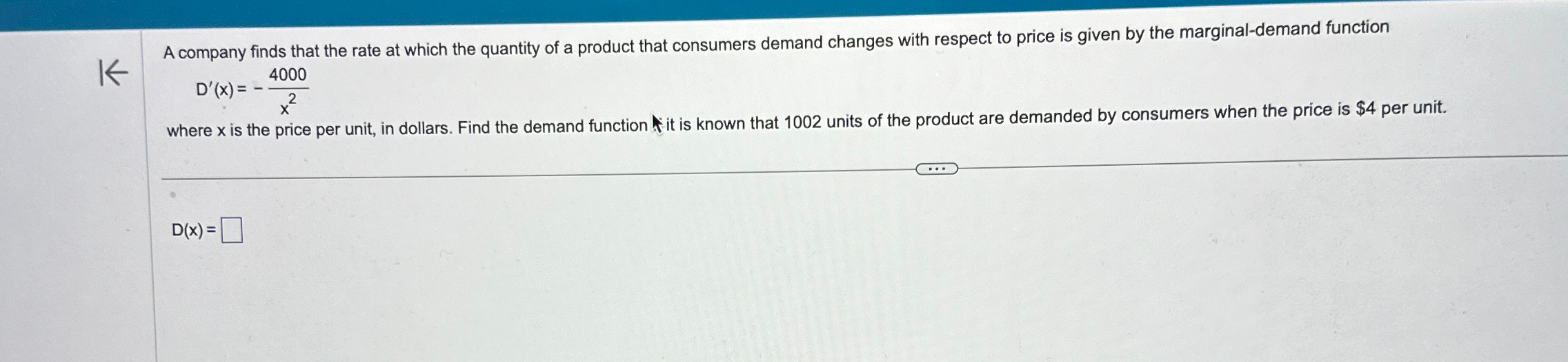 Solved A company finds that the rate at which the quantity | Chegg.com