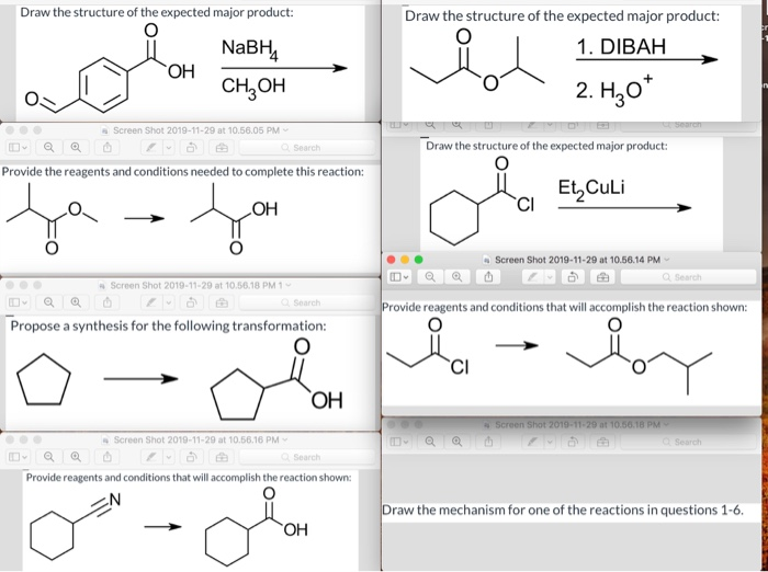 Solved Draw The Structure Of The Expected Major Product: | Chegg.com