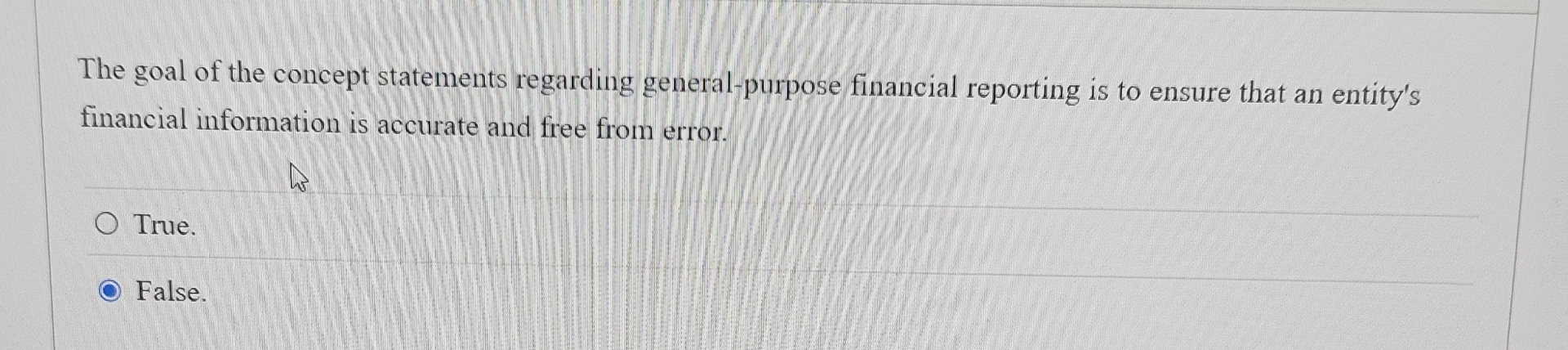 Solved The goal of the concept statements regarding | Chegg.com
