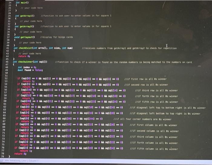 in C++ Write a program that displays the classic | Chegg.com