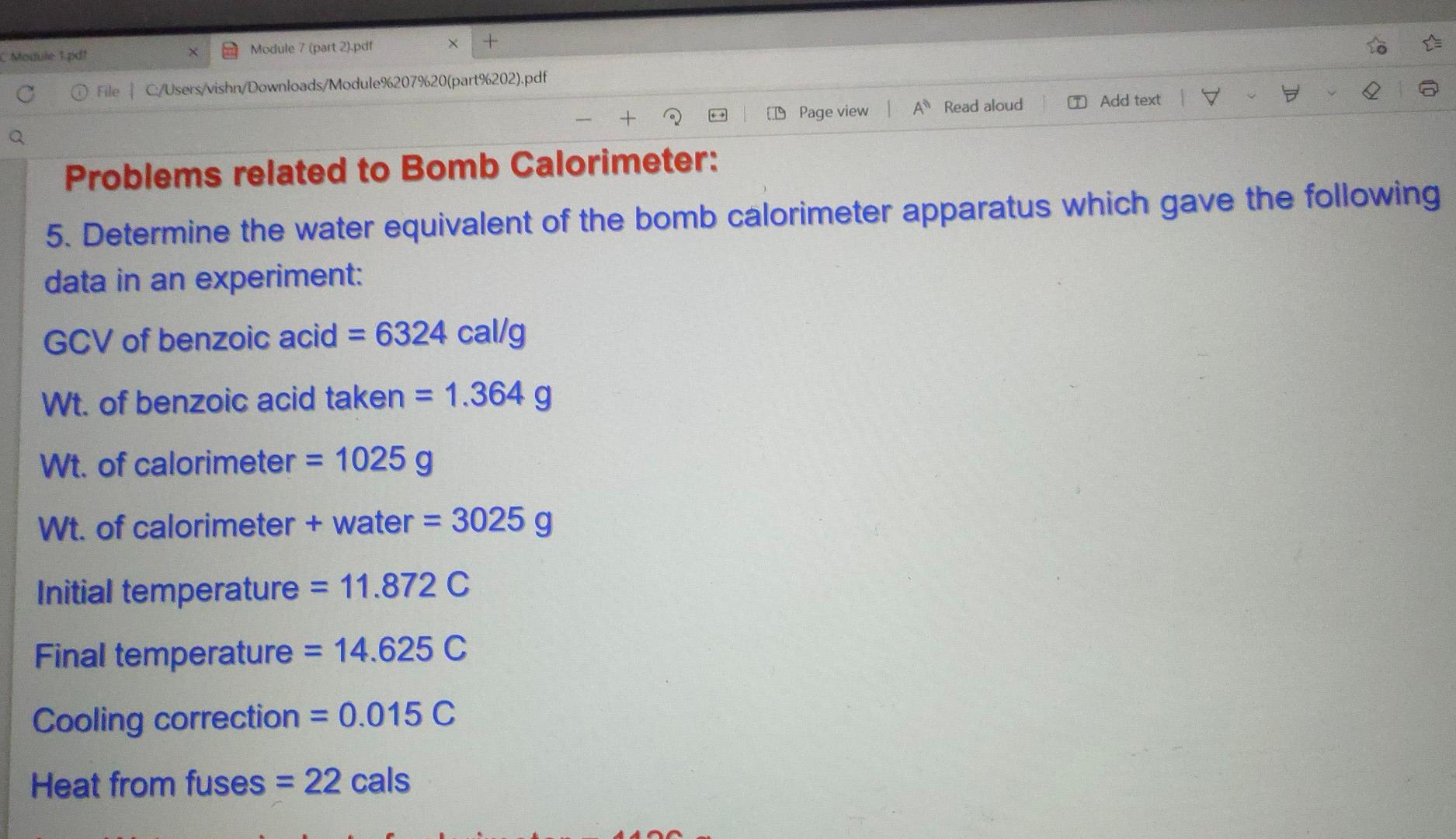 solved-determine-the-water-equivalent-of-the-bomb-chegg