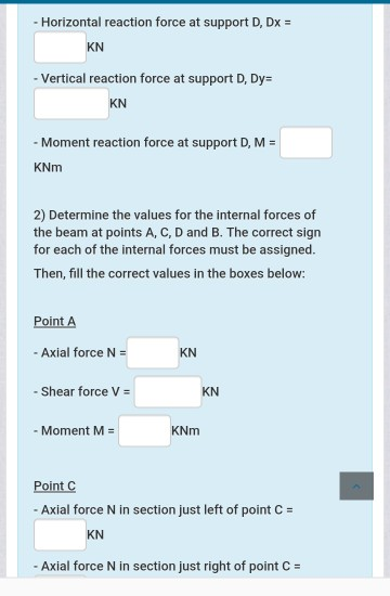 Solved For the beam which is given below, answer the | Chegg.com