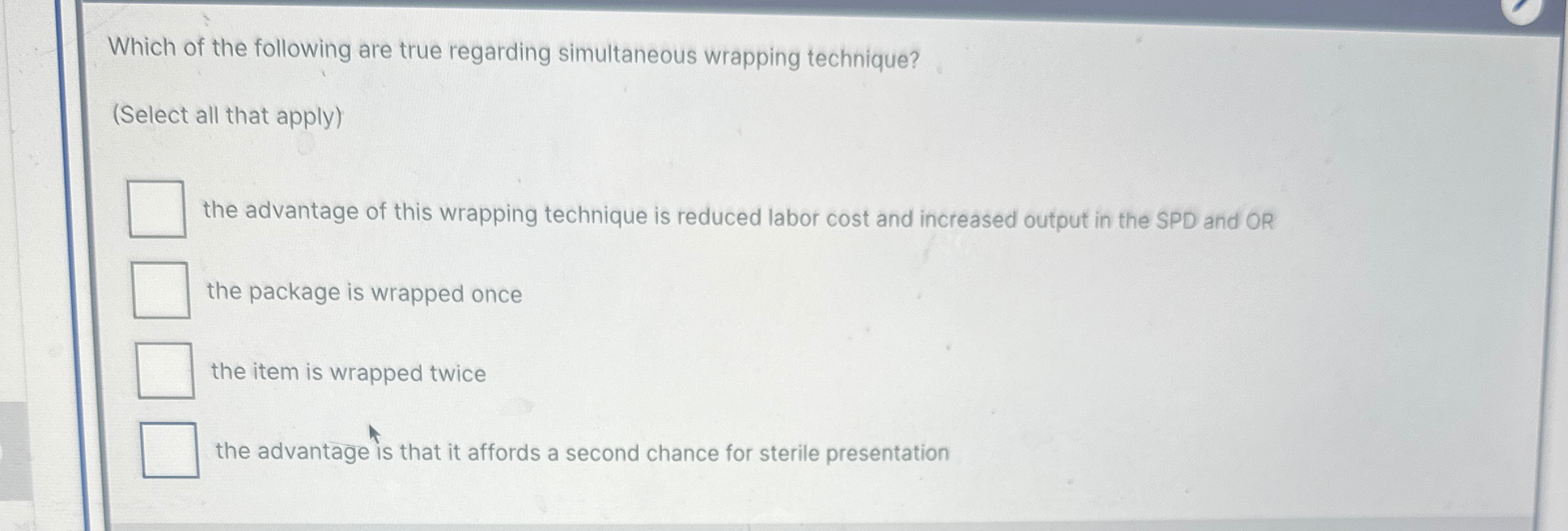 Solved Which of the following are true regarding | Chegg.com