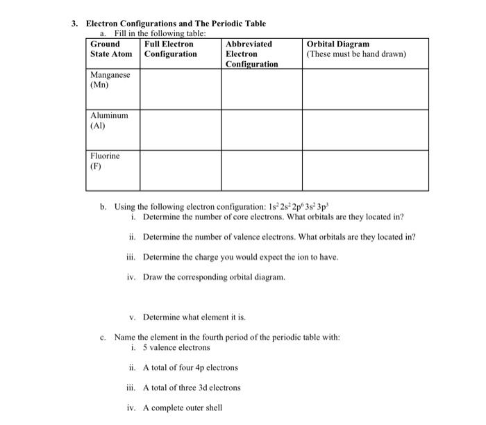 Solved 5 0 5 Each Give The Electron Configuration And Chegg Com