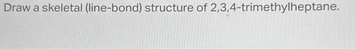 bond line structure of 2 2 4 trimethylpentane
