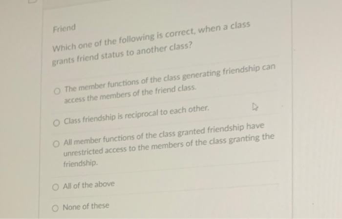 Solved Question 32 Virtual Function What is the output of | Chegg.com