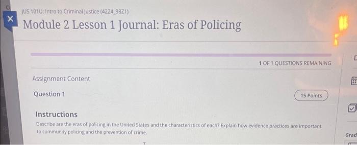 eras of policing