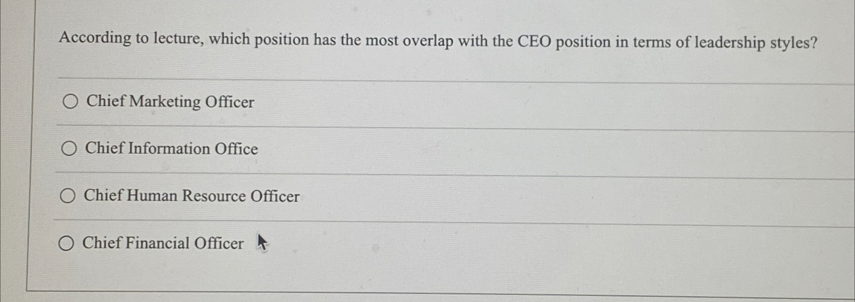 Solved According to lecture, which position has the most | Chegg.com