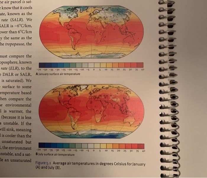 Solved HORIZONTAL TEMPERATURE DISTRIBUTION 5) Using Figure | Chegg.com