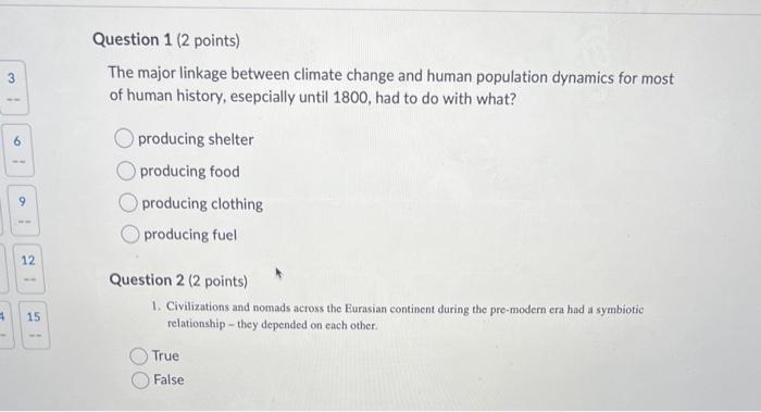 The major linkage between climate change and human