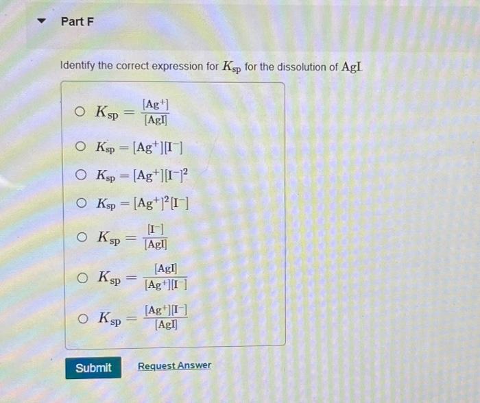 Solved Enter a balanced equation for the dissolution of Chegg