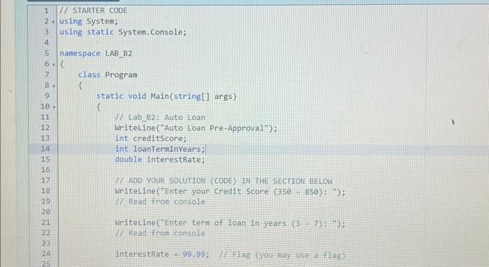 Solved Design, implement and test a C# console app that | Chegg.com