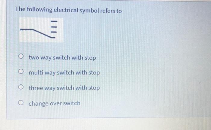 two way switch symbol