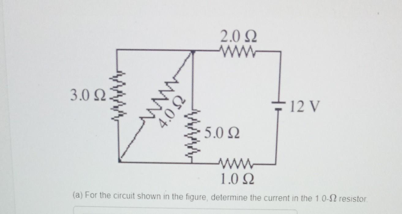 Solved (a) For the circuit shown in the figure, determine | Chegg.com
