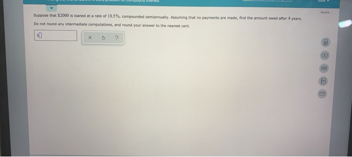 Solved honete final amount in a word problem on compound | Chegg.com