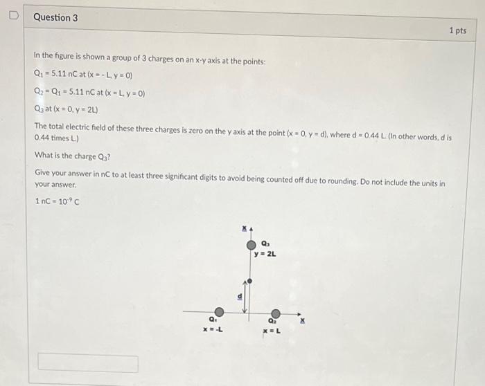 Solved The Figure Shows Two Point Charges Each Of Charge Chegg Com