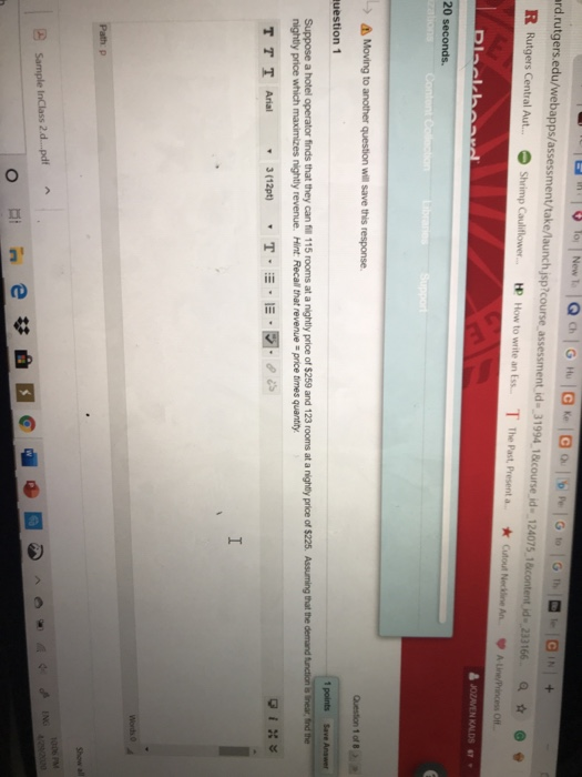 Solved i need this with in maximum 40 minutes, thank you i | Chegg.com