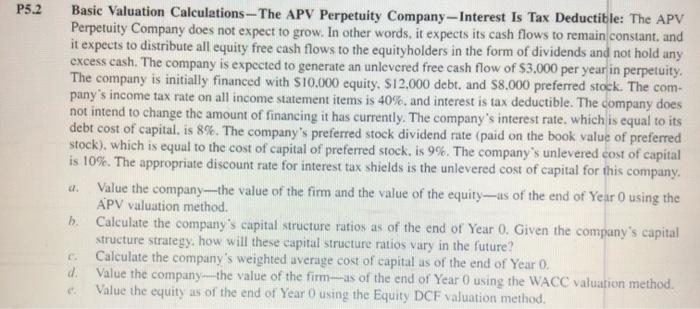 solved-p5-2-basic-valuation-calculations-the-apv-chegg