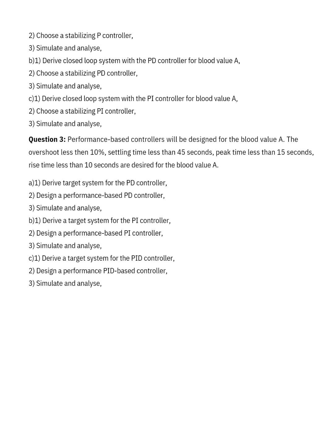 Solved Control Theory 1, Assignment 2 Please Complete The | Chegg.com