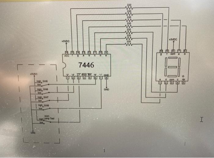 7 SEGMENT DISPLAY AND DISPLAY DRIVER (Online Version) | Chegg.com