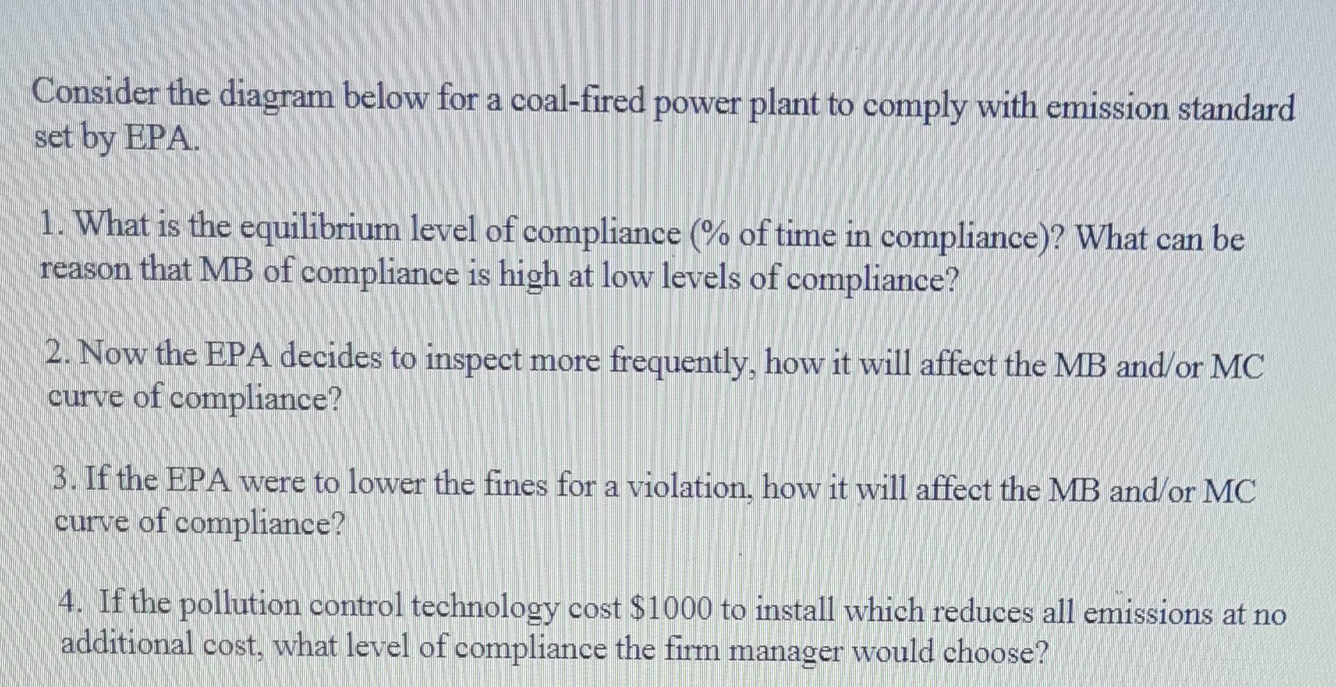 Solved Consider The Diagram Below For A Coal-fired Power | Chegg.com