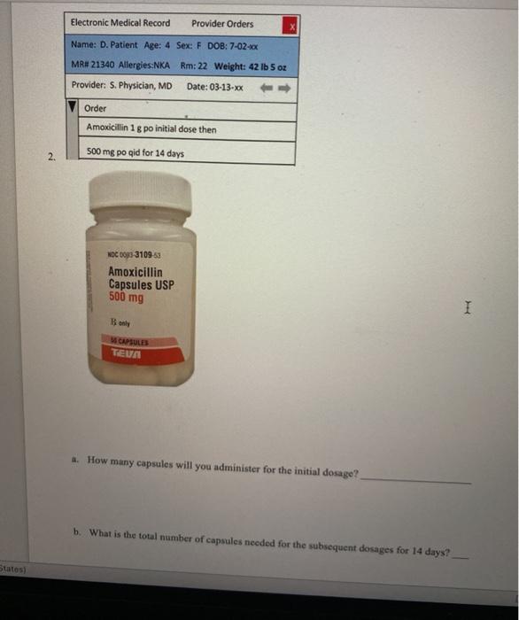 amoxicillin 500mg teva 3109