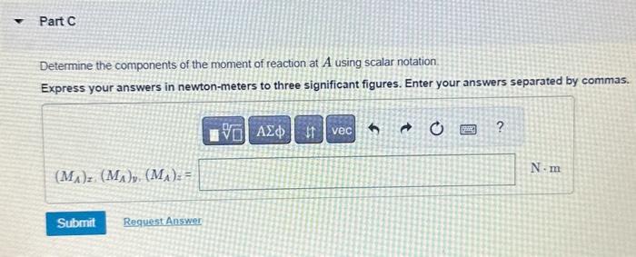 Solved Member AB Is Supported By A Cable BC And At A By A | Chegg.com