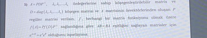 Solved Prove That E^(A+B)=e^A * E^B For Matrices Who | Chegg.com