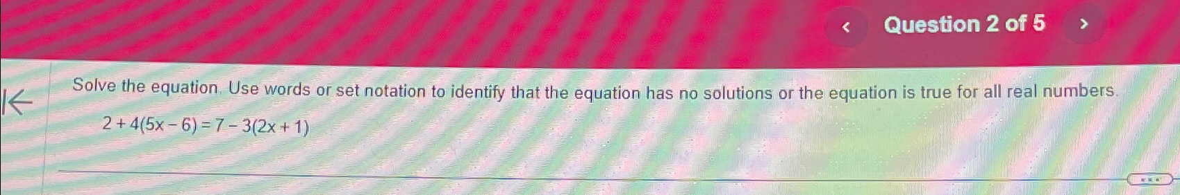solved-solve-the-equation-use-words-or-set-notation-to-chegg