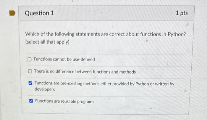 Solved Which of the following statements are correct about | Chegg.com