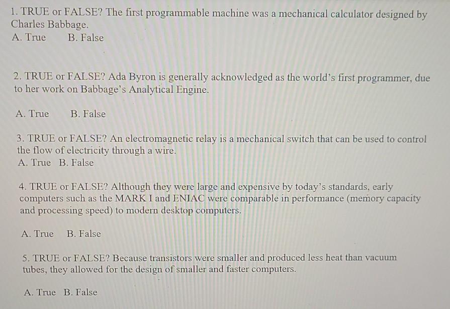 charles babbage first programmable computer