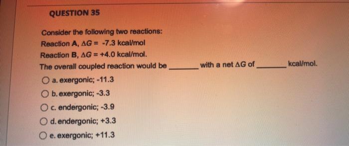 Solved Consider the following two reactions: Reaction | Chegg.com
