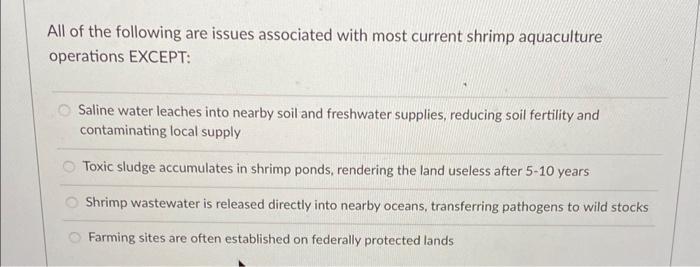 Solved Which of the following statements about the Ocean | Chegg.com