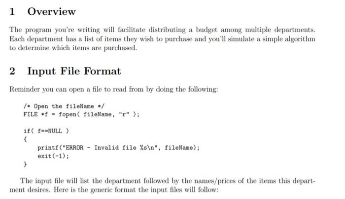 Solved Please help me write an algorithm in C language that | Chegg.com
