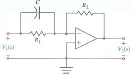 Solved: Obtain the transfer function of the differentiating cir ...