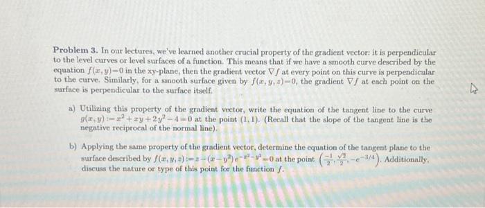 Solved Problem 3. In our lectures, we've learned another | Chegg.com