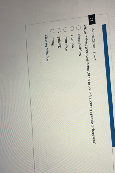 Solved 51 ﻿Multiple Choice 1 ﻿pointWhich of these processes | Chegg.com