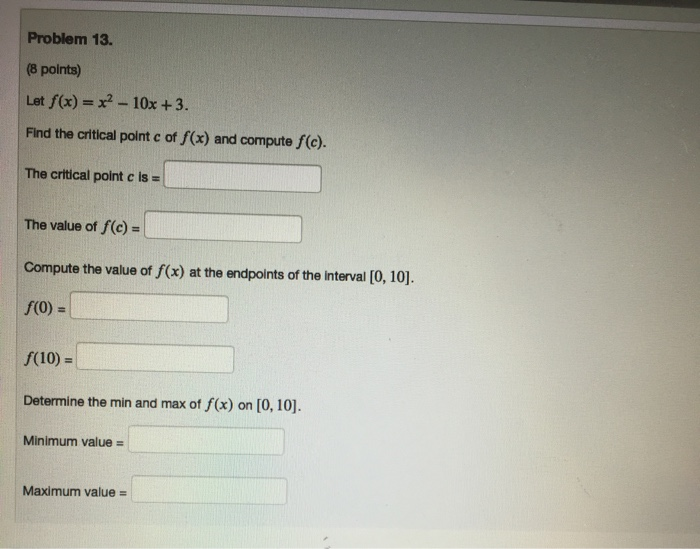 Solved Problem 12. (4 points) Consider the function f(x) = x | Chegg.com