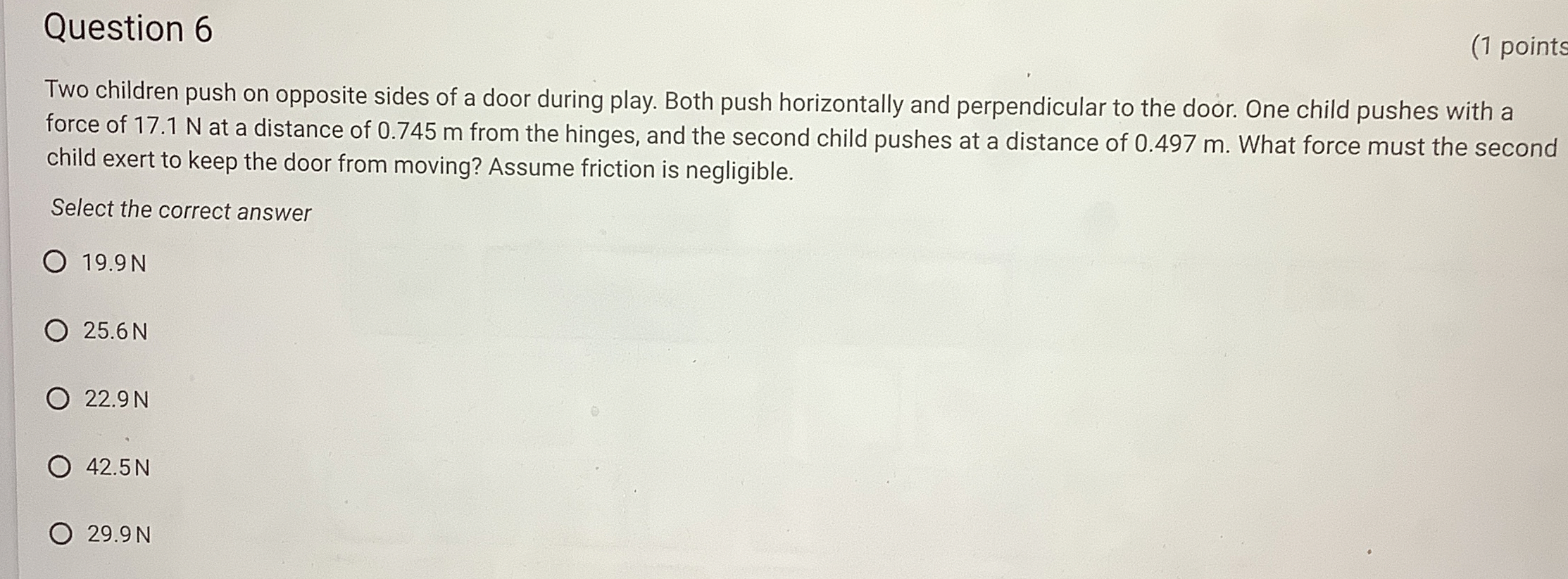 Solved Question 6Two children push on opposite sides of a | Chegg.com