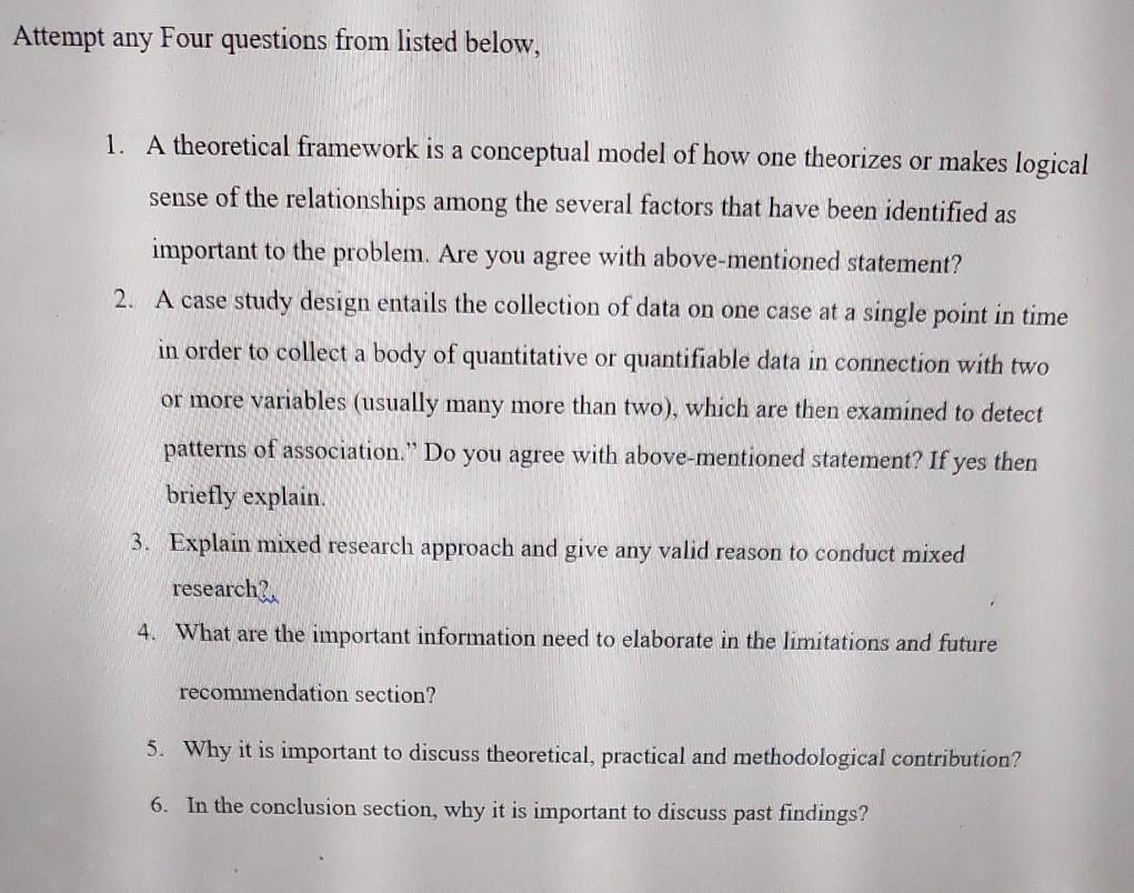 4: Theoretical basis