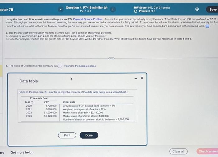 Solved 7B help me undserstand numbers 1-5 with steps | Chegg.com