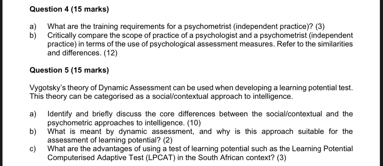 Solved Question 4 (15 ﻿marks)a) ﻿What are the training | Chegg.com