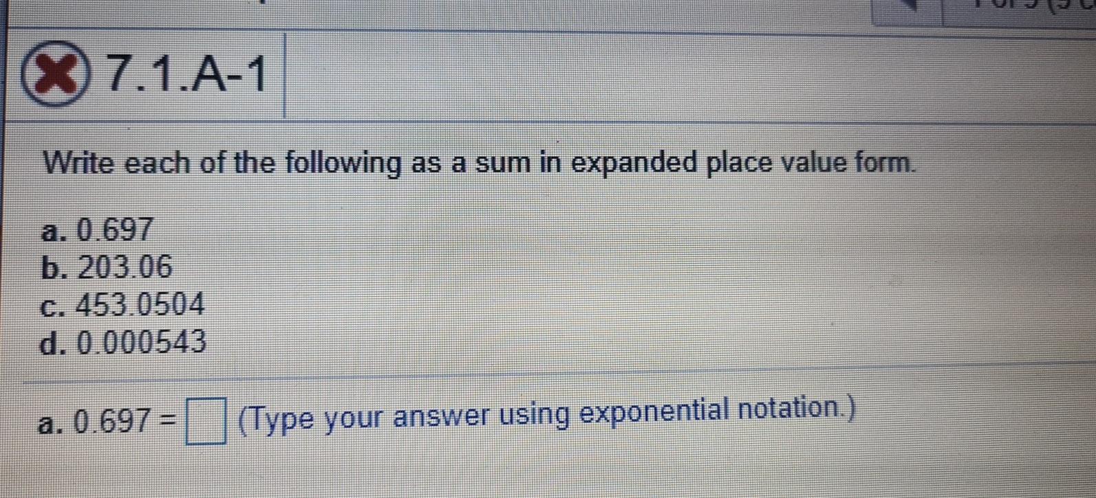 Solved Arrange the following real numbers in order from | Chegg.com