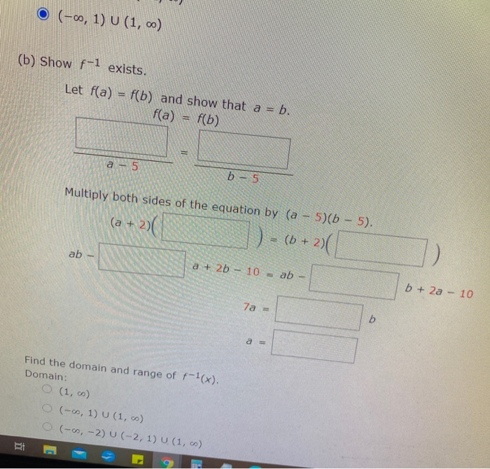 Solved Let F X X 2 X 5 A Find The Domain An Chegg Com